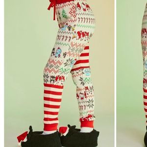 Hello kitty x Forever 21holiday thermal pants size Small